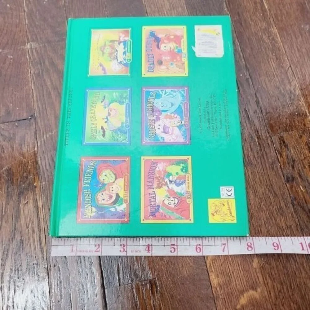 Vintage 90s 1997 Grandreams USA Scary Halloween Pop Up Book